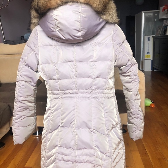Down jacket with fur - Picture 4 of 5